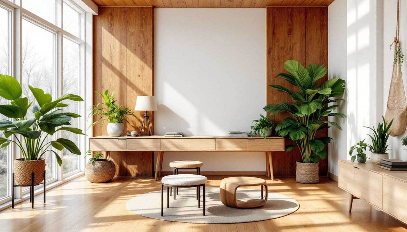 Choisir des matériaux durables pour un intérieur éco-responsable et tendance