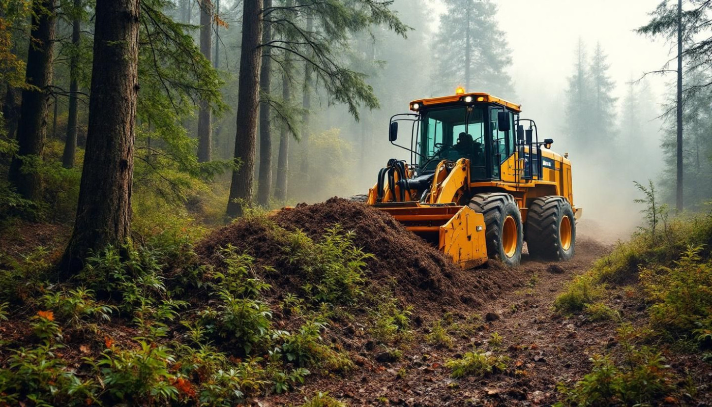 Comment les broyeurs forestiers facilitent-ils la préparation des sites de coupe ?