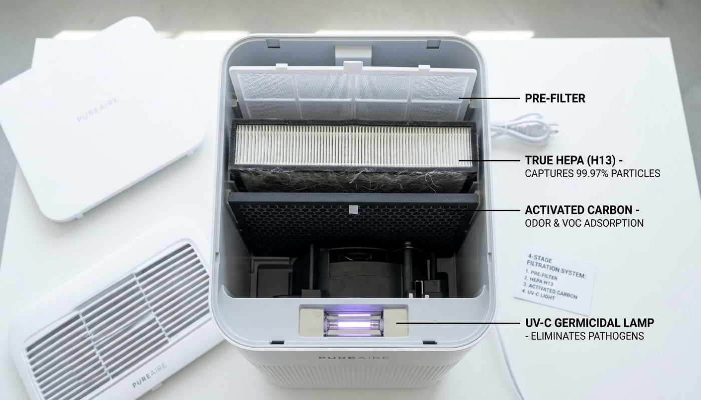 Comparaison des types de filtres utilisés dans les purificateurs d’air