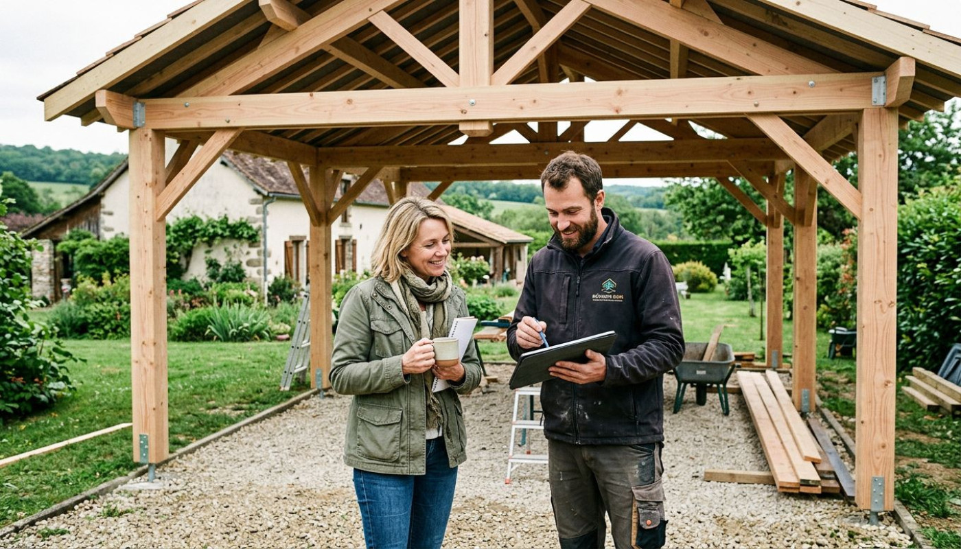 Contact client et suivi de projet : la clé d’une construction de carport réussie